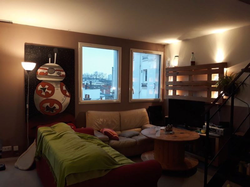 Chambre dans une coloc de 4 dispo jusqu'au 2 mai