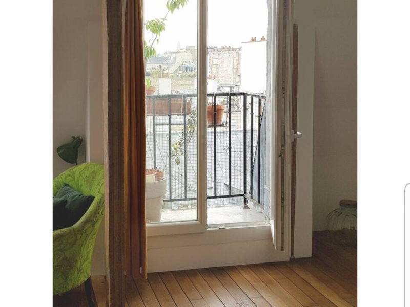 Appartement sur les toits de Paris