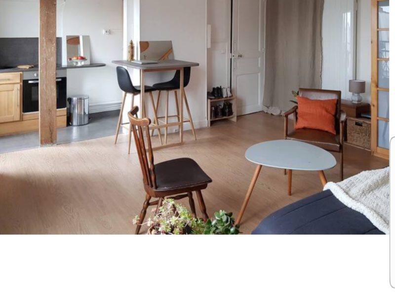 Appartement sur les toits de Paris