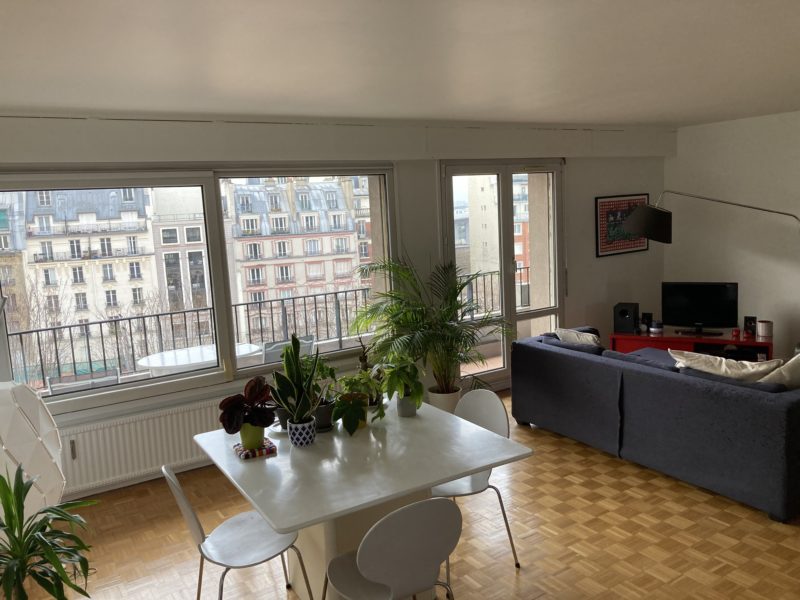Chambre dans coloc 3 pers- 110m2 Paris 15e