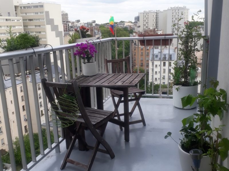 Chbre dans grand appart T3 de +70 m2 avec terrasse, Paris 20