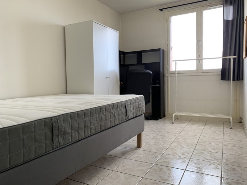 Chambre 12 ou 17m² Colocation Meublée À 4min Metro(7) Villejuif Léo Lagrange Paris