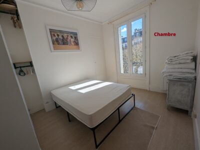 Sous location chambre periode 13 décembre 2025 au 28 février 2026