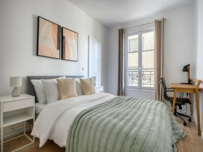 Chambre meublée dans un appartement lumineux de 130 m² à Paris, France pour 550 euros tout compris