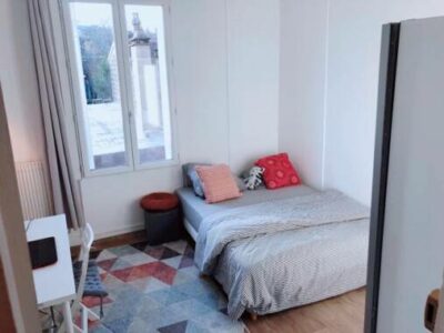 Chambre 10 mins de Paris, équipée, de transport