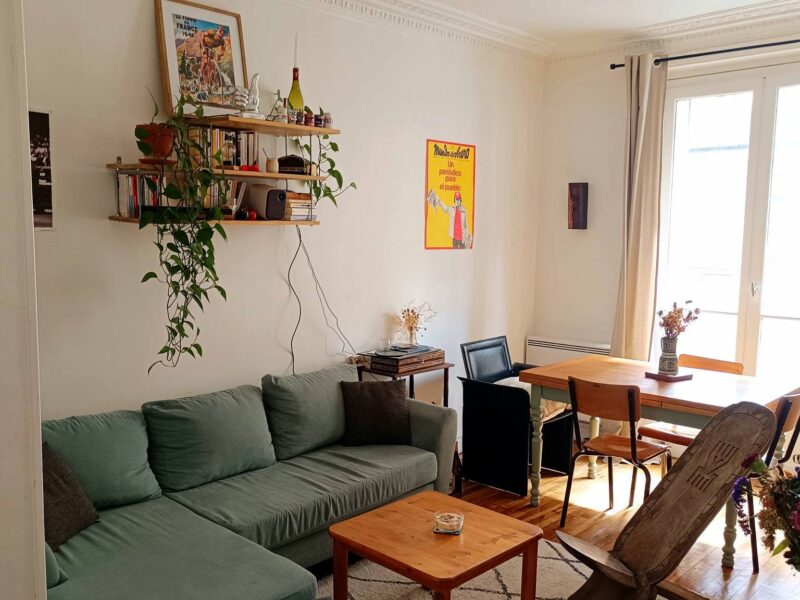 Sous-location - Aout - Paris 17eme - Epinettes