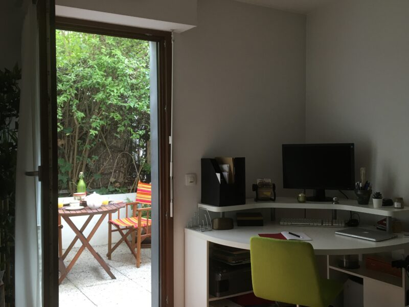 T3 meublé et équipé, 2 chambres, 2 terrasses et 1 parking PAris 18